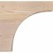 Ekena Millwork Huntington Smooth Rafter Tail, Douglas Fir, 3 1/2"W x 12"H x 12"L RFT04X12X12HUN00SDF - alternate 4